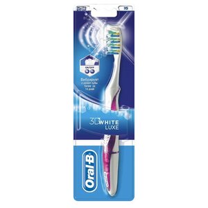 Зубная щетка Oral-B 3D White Luxe Pro-Flex: экстра мягкая (фото modal nav 2)
