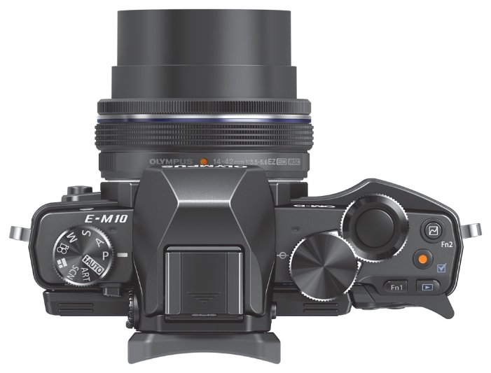 Фотоаппарат со сменной оптикой Olympus OM-D E-M10 Kit (фото modal 3)