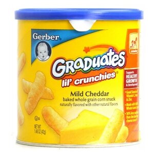 Снэк Gerber Graduates Lil' Crunchies Mild Chedar от 8 месяцев (фото modal nav 4)