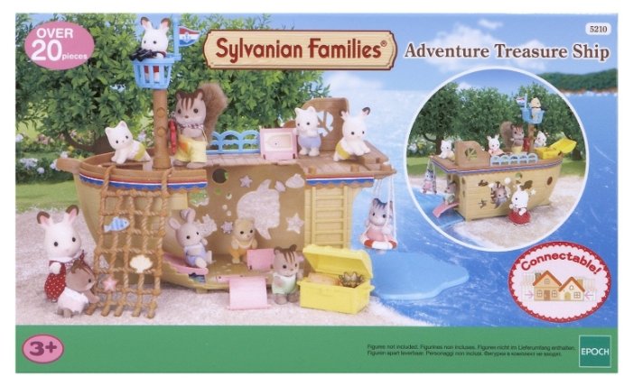 Игровой набор Sylvanian Families Детская площадка Сокровища морей 5210 (фото modal 6)