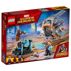 Конструктор LEGO Marvel Super Heroes AVENGERS infinity wars 76102 В поисках оружия Тора (фото modal nav 1)