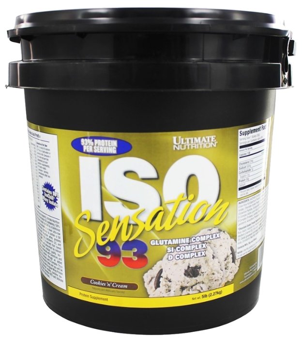 Протеин Ultimate Nutrition ISO Sensation 93 (2.27 кг) (фото modal 4)