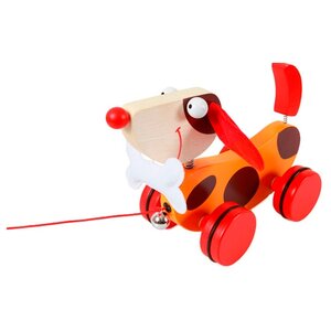 Каталка-игрушка Scratch Europe Toy Dog Oscar (6181012) со звуковыми эффектами (фото modal nav 1)