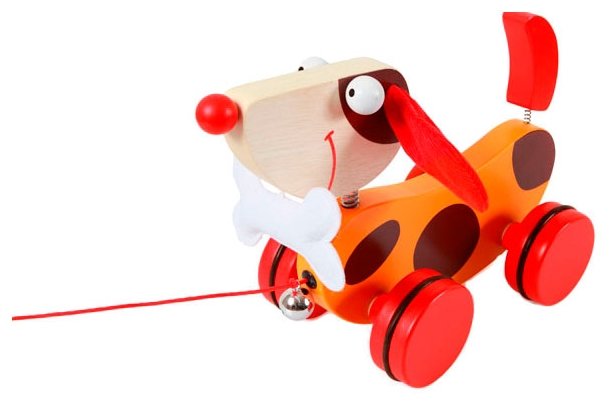 Каталка-игрушка Scratch Europe Toy Dog Oscar (6181012) со звуковыми эффектами (фото modal 1)