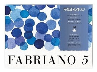 Альбом для акварели Fabriano Disegno 5 26 х 36 см, 300 г/м², 20 л. (фото modal 1)