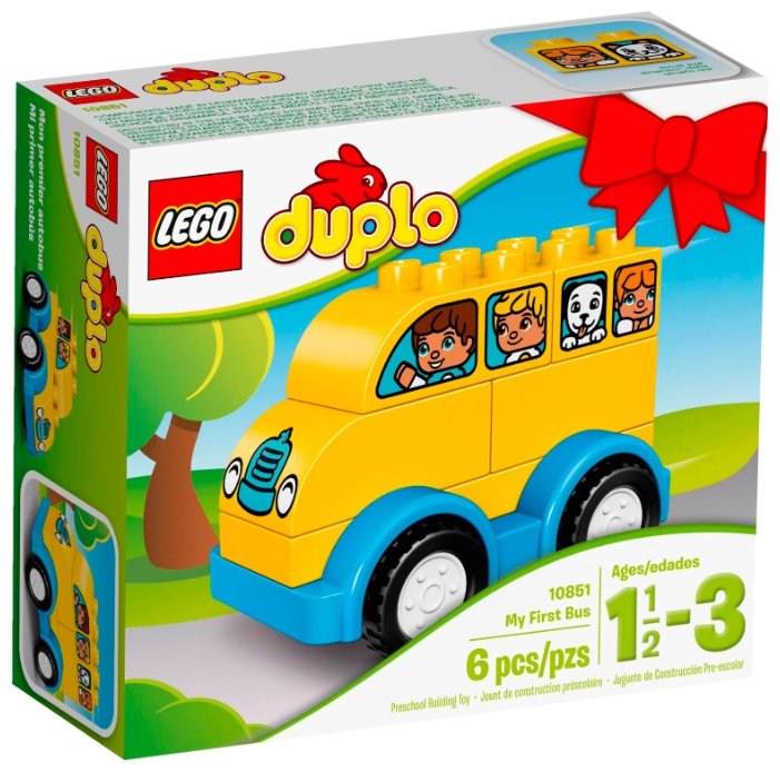 Конструктор LEGO Duplo 10851 Мой первый автобус (фото modal 1)