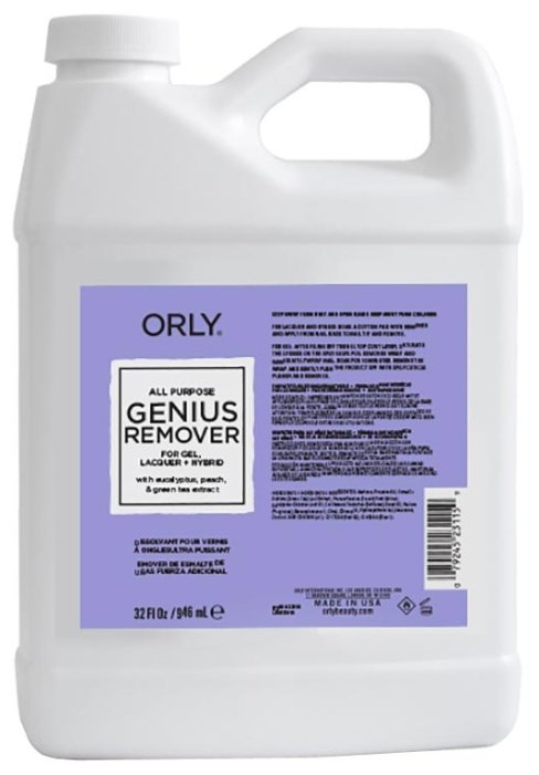 Orly Жидкость для снятия лака, гель-лака и искусственных покрытий Genius All Purpose Remover (фото modal 3)