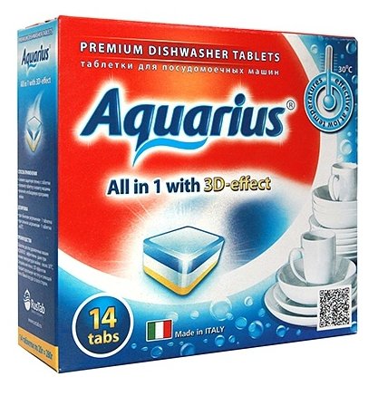 AQUARIUS All in 1 таблетки для посудомоечной машины (фото modal 3)