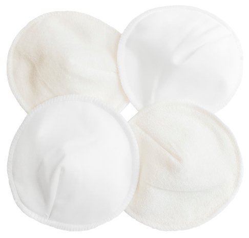 GlorYes! Прокладки для груди многоразовые белые (фото modal 1)