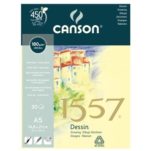 Альбом Canson 1557 21 х 14.8 см (A5), 180 г/м², 30 л. (фото modal nav 1)