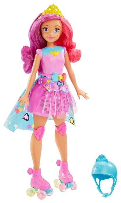 Интерактивная кукла Barbie Виртуальный мир Повтори цвета, 29 см, DTW00 (фото modal 1)