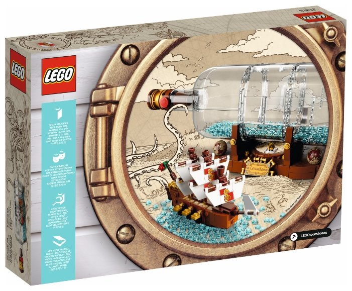 Конструктор LEGO Ideas 21313 Корабль в бутылке (фото modal 2)