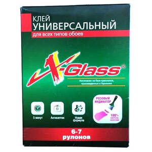 Клей для обоев X-Glass Универсальный с индикатором (фото modal nav 1)