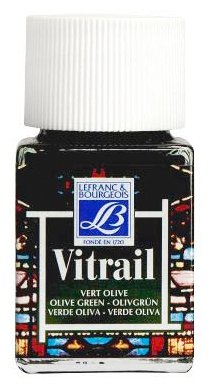 Краски LEFRANC & BOURGEOIS Vitrail Оливковый 541 LF210252 1 цв. (50 мл.) (фото modal 1)