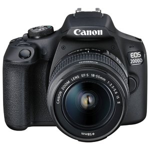 Зеркальный фотоаппарат Canon EOS 2000D Kit (фото modal nav 1)