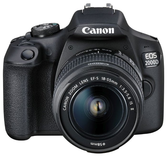 Зеркальный фотоаппарат Canon EOS 2000D Kit (фото modal 1)