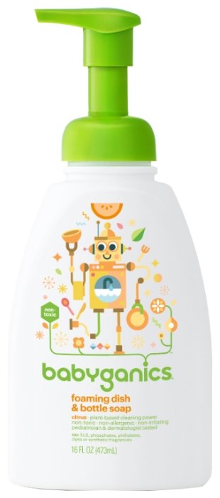 BabyGanics Средство для мытья посуды Citrus (фото modal 1)