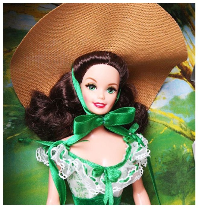 Кукла Barbie Унесенные ветром Барбекю в поместье «Двенадцать Дубов» Скарлетт О’Хара в исполнении Вивьен Ли, 29910 (фото modal 4)