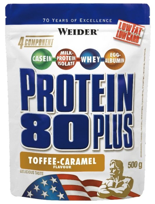 Протеин Weider Protein 80+ (500 г) (фото modal 2)