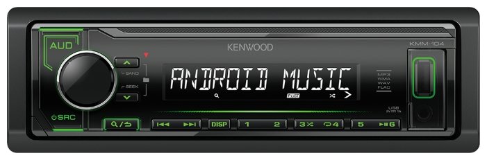 Автомагнитола KENWOOD KMM-104GY (фото modal 1)