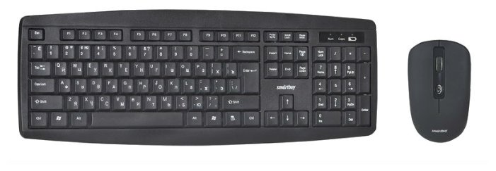 Клавиатура и мышь SmartBuy SBC-212332AG-K Black USB (фото modal 3)