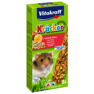 Лакомство для грызунов Vitakraft Kräcker® Original + Frucht & Flakes (фото modal nav 1)
