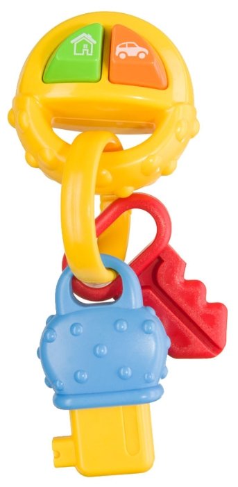 Прорезыватель-погремушка Happy Baby Pip-Pip keys (фото modal 1)