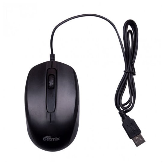 Клавиатура и мышь Ritmix RKC-010 Black USB (фото modal 4)