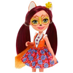 Кукла Enchantimals Фелисити Лис с любимой зверюшкой, 15 см, DVH89 (фото modal nav 5)