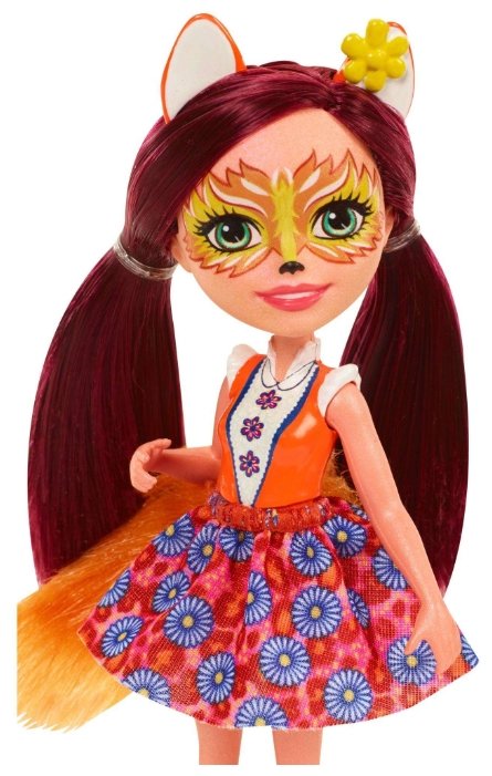 Кукла Enchantimals Фелисити Лис с любимой зверюшкой, 15 см, DVH89 (фото modal 5)
