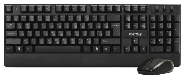 Клавиатура и мышь SmartBuy SBC-113347AG Black USB (фото modal 2)