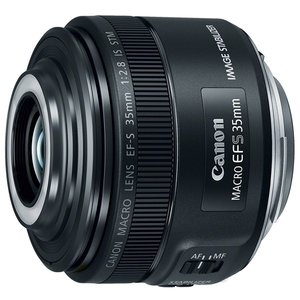 Объектив Canon EF-S 35mm f/2.8 IS STM macro LED (фото modal nav 1)