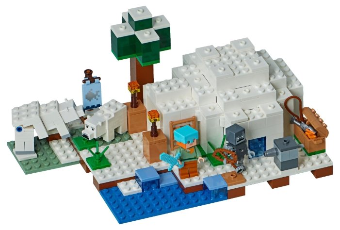 Конструктор LEGO Minecraft 21142 Иглу (фото modal 3)