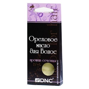 DNC Ореховое масло для ухода за волосами (восстанавливающее, против сечения) (фото modal nav 1)