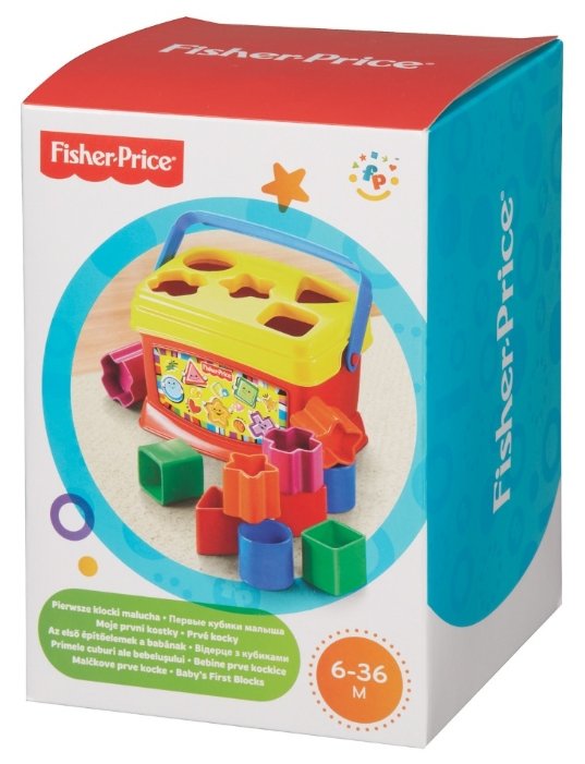 Сортер Fisher-Price Первые кубики малыша (фото modal 2)