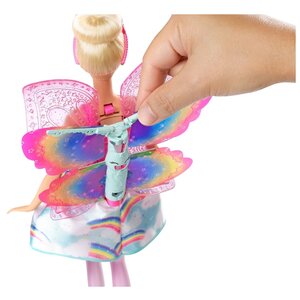 Кукла Barbie Дримтопия Фея с летающими крыльями, 28 см, FRB08 (фото modal nav 3)