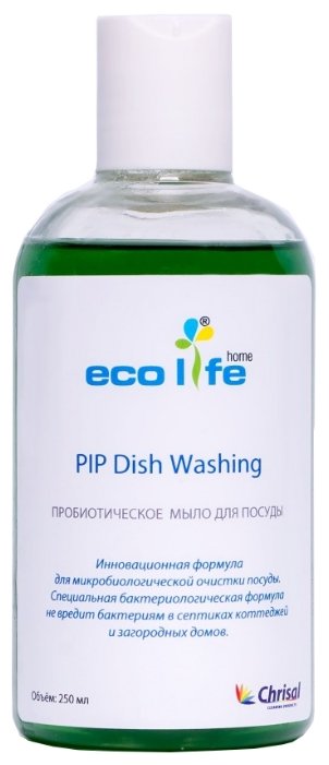 ECO life Пробиотическое мыло для посуды PIP dish washing (фото modal 1)