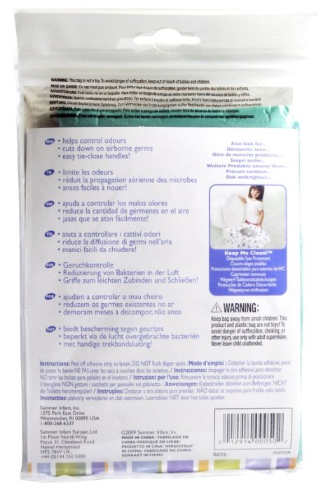 Одноразовые пакеты для подгузников Summer Infant (фото modal 2)