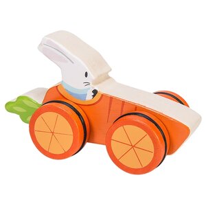 Каталка-игрушка Le Toy Van Зайка в морковке (PL037_4) (фото modal nav 1)