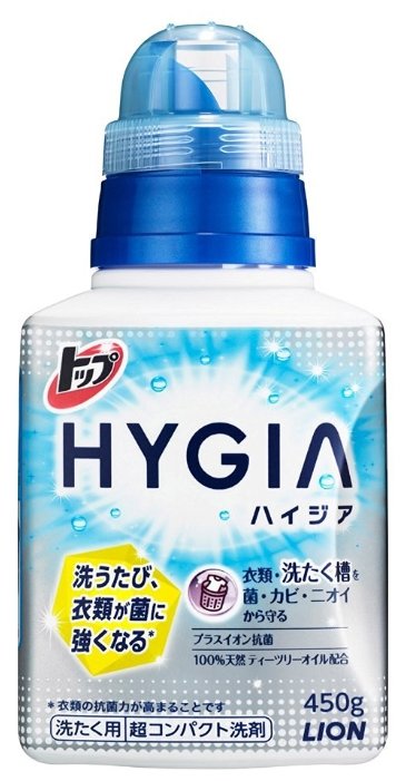 Жидкость для стирки Lion Top Hygia антибактериальный (Япония) (фото modal 1)