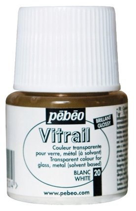 Краски Pebeo Vitrail Белый 050020 1 цв. (45 мл.) (фото modal 1)