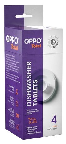 OPPO Total таблетки для посудомоечной машины (фото modal 2)