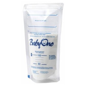 BabyOno Пакеты для хранения грудного молока 100 мл (фото modal nav 1)