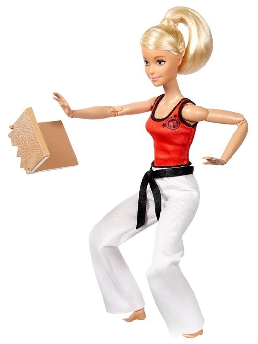 Кукла Barbie Безграничные движения Каратистка, 29 см, DWN39 (фото modal 2)