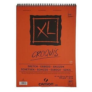 Альбом для набросков Canson XL Croquis 59.4 х 42 см (A2), 90 г/м², 60 л. (фото modal nav 1)