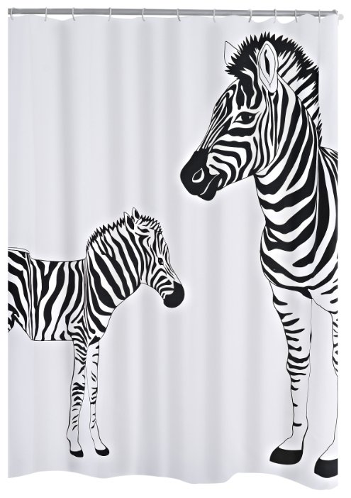Штора для ванной RIDDER Zebra 180x200 (фото modal 1)