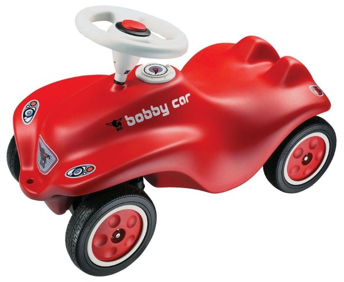 Каталка-толокар BIG New Bobby Car Red (56200) со звуковыми эффектами (фото modal 1)