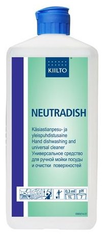 KiiltoClean Средство для мытья посуды Neutradish (фото modal 1)