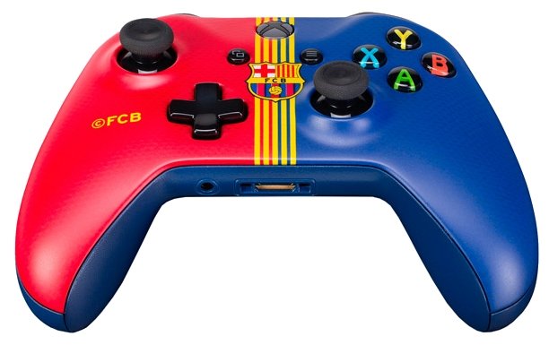 Геймпад Microsoft Xbox One Wireless Controller FC Barcelona (фото modal 3)