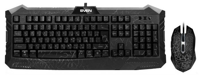 Клавиатура и мышь SVEN GS-9400 Black USB (фото modal 7)